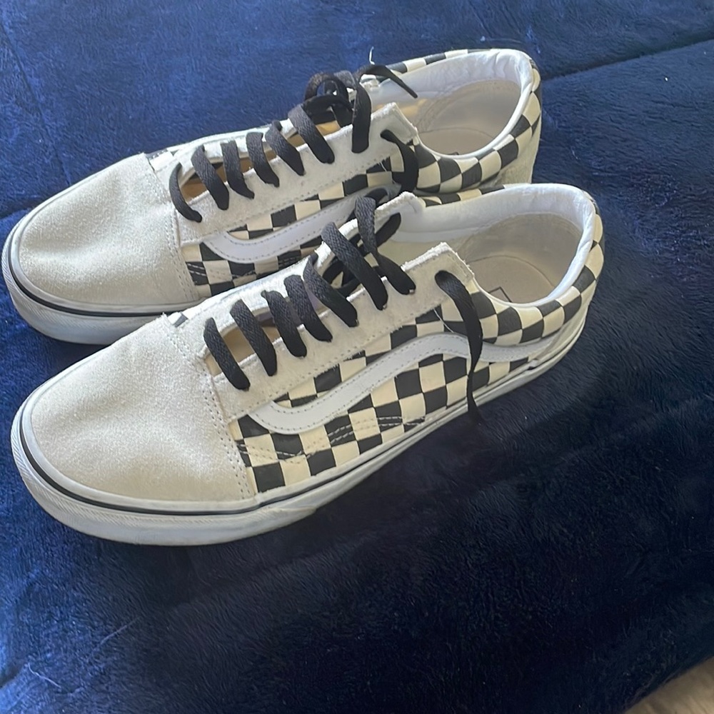 Vans Old Skool Used Shoes Men Size 9.0